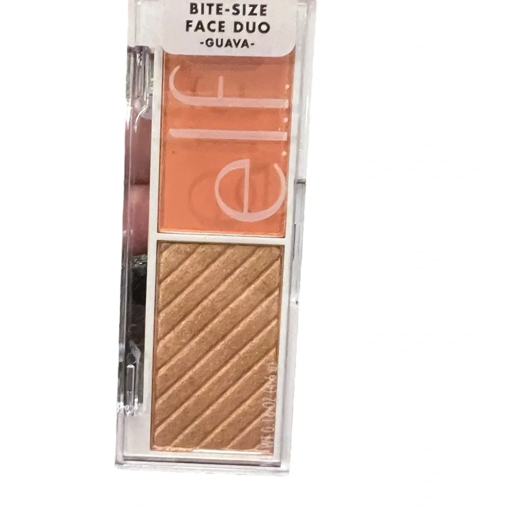 e.l.f. Bite Size Highlighter & Blush Face Duo Guava 4.6 g New Neutrals NEW‎